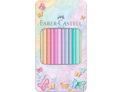 Faber-Castell Sparkle, farveblyanter, pastel, 12 stk.