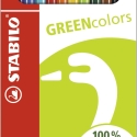 Stabilo, Greencolors, farveblyanter, 12 stk.