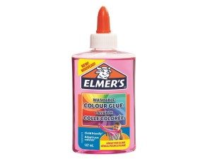 Elmer's, transparent lim, pink, 147 ml