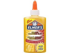 Elmer's, lim m/ farveskift, gul/rød, 147 ml