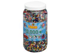 Hama Midi, perler, 13.000 stk., mix 67, 22 standardfarver