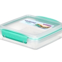 Sistema, Sandwich Box (transparent), kvadratisk madkasse