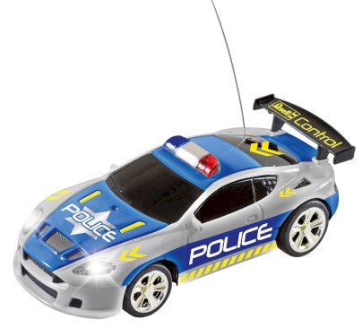 Revell Control, Mini RC, fjernstyrt politibil, 7 cm