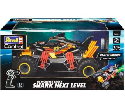 Revell Control, Shark Next Level, fjernstyrt bil m/ damp