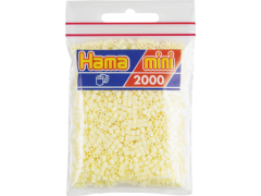 Hama Mini, perler, 2.000 stk., krem (02)