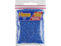 Hama Mini, perler, 2.000 stk., lyseblå (09)