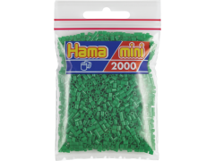 Hama Mini, perler, 2.000 stk., grønn (10)