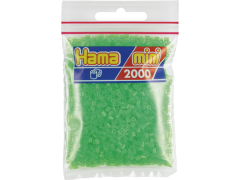 Hama Mini, perler, 2.000 stk., neongrøn (37)