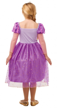 Disney Princess Rapunzel Glimmer kostyme 128cm (7-8 år)