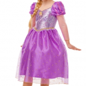 Disney Princess Rapunzel Glimmer kostyme 116cm (5-6 år)