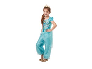 Disney Princess Jasmin Glimmer kostyme 104cm (3-4 år)