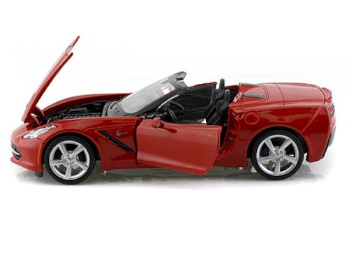 Maisto Special Edition, Chevrolet Corvette Stingray Convertible 2014, rød, 1:24