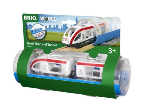 Brio World, passagertog og tunnel