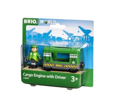 Brio World, fragtlokomotiv m/ fører
