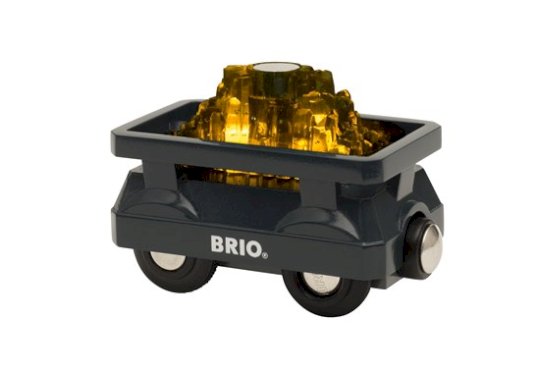 Brio World, guldvogn m/ Ljus