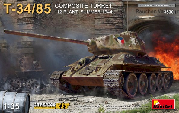 MiniArt, T-34-85 Composite Turret 112 Plant., 1:35
