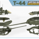 MiniArt, T-44, Interior kit, 1:35