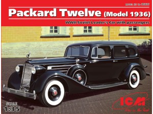 ICM, Packard Twelve 1936, WWII Soviet leaders car, 1:35