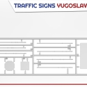 MiniArt, Traffic Signs, Yugoslavia 1990's, 1:35