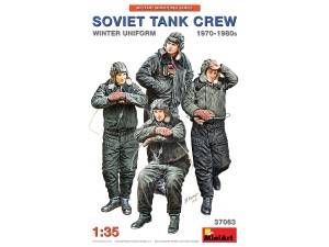 MiniArt, Soviet Tank mandskab 1970-1980 vinter uniform, 1:35
