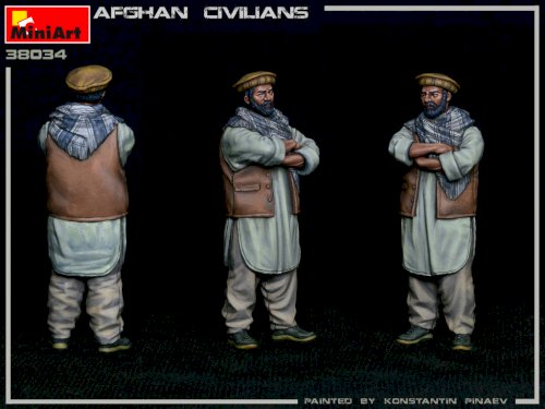 MiniArt, Afghan Civilians, 1:35