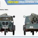 MiniArt, Tempo E400 Stahlblechpritsche 3-wheel Truck, 1:35