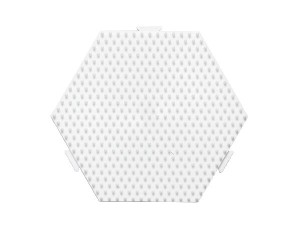 Hama Midi, perleplate, mellemstor sekskant, hvit 