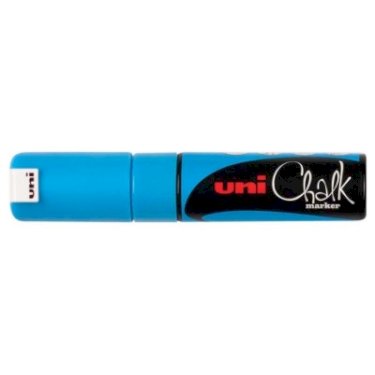 Uni Chalk PWE-8K, sletbar marker, 8 stk.
