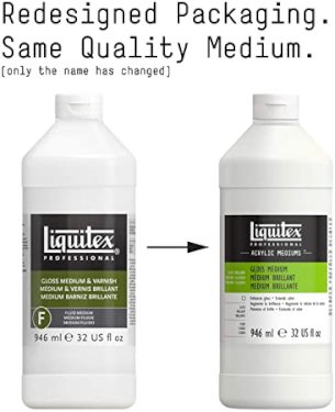 Liquitex, Gloss Medium, 946 ml