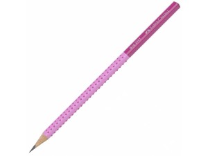 Faber-Castell Grip, blyant, HB, pink/rosa