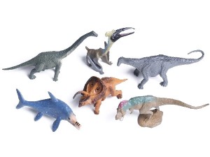 Animal Universe, dinosaurer, 6 stk., set A