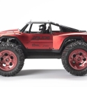 TechToy Sand Buggy Rude fjernstyrt bil 1:12 2.4GHz Metallic rød