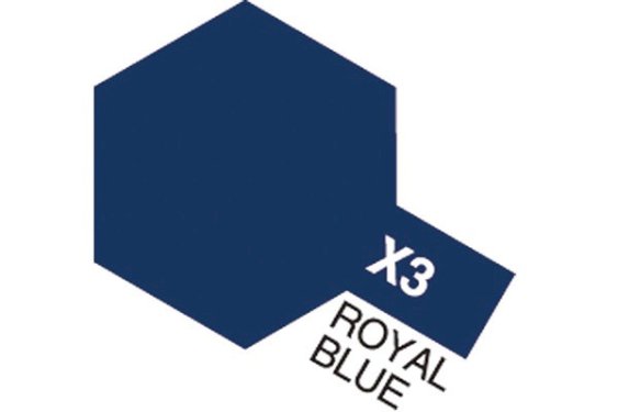 Tamiya Acrylic Mini X-3 Royal Blue
