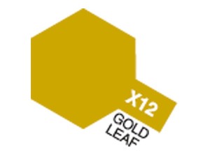 Tamiya Acrylic Mini X-12 Gold Leaf