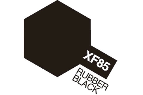 Tamiya Acrylic Mini Xf-85 Rubber Black