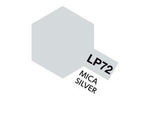 Tamiya Lacquer Paint LP-72 Mica Silver