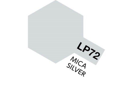 Tamiya Lacquer Paint LP-72 Mica Silver