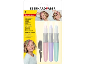 Faber-Castell, Eberhard Faber, hårfarvepenne, pastel, 3 stk.