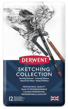 Derwent, Sketching Collection, 12 deler