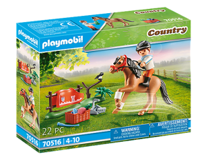 Playmobil Country, samlepony m/ tilbehør, connemara