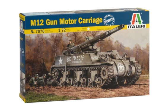 Italeri M12 Gun Motor Carriage 1:72