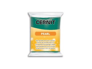 Cernit Pearl, 56 g, grønn