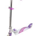 Funbee, sparkesykkel m/ LED-hjul, pink/lilla