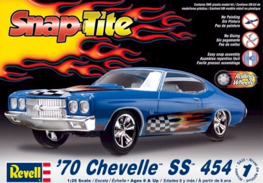 Revell SnapTite '70 Chevelle SS 454 1:25