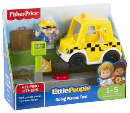 Fisher-Price Little People, set med køretøj