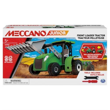 Meccano Junior, byggesæt, traktor, 114 deler