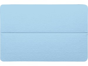 Papperix Bordkort, dobbelte 10-pakke Lyseblå