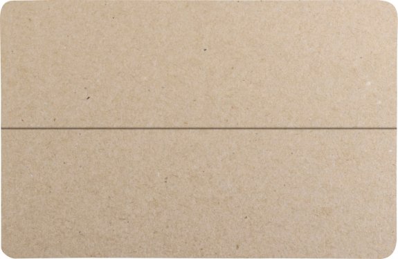 Papperix Bordkort, dobbelte 10-pakke Natur