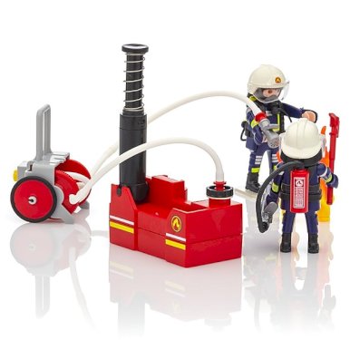 Playmobil City Action, brandmænd m/ vandpumpe