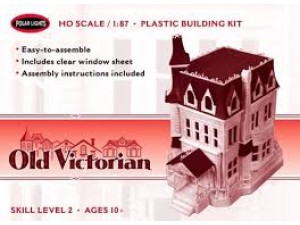Polar Lights, Old Victorian House, Easy Assemble, 1:87